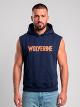 Polerón Musculosa con Capucha Wolverine | Navy
