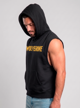 Polerón Musculosa con Capucha Wolverine | Black