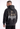 Poleron oversize acid wash The punisher 1990 / Black vintage
