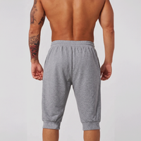 Short buzo  3/4 basic aress gris
