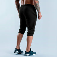 Short buzo 3/4 basic ADEMAN negro