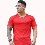 Polera slim fit aress x ademan rojo