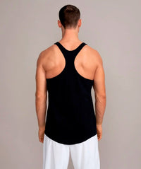 polera musculosa tirante animal negro