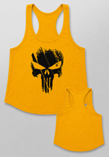 Polera Musculosa Tirante Punisher – Amarillo