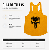Polera Musculosa Tirante Punisher – Amarillo