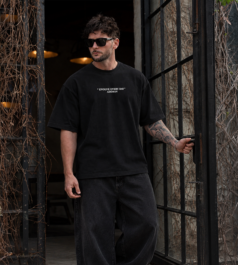 Polera Oversize Evolve Black