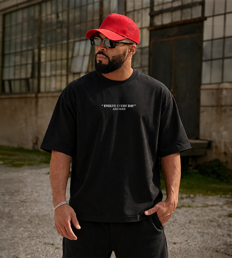 Polera Oversize Evolve Black