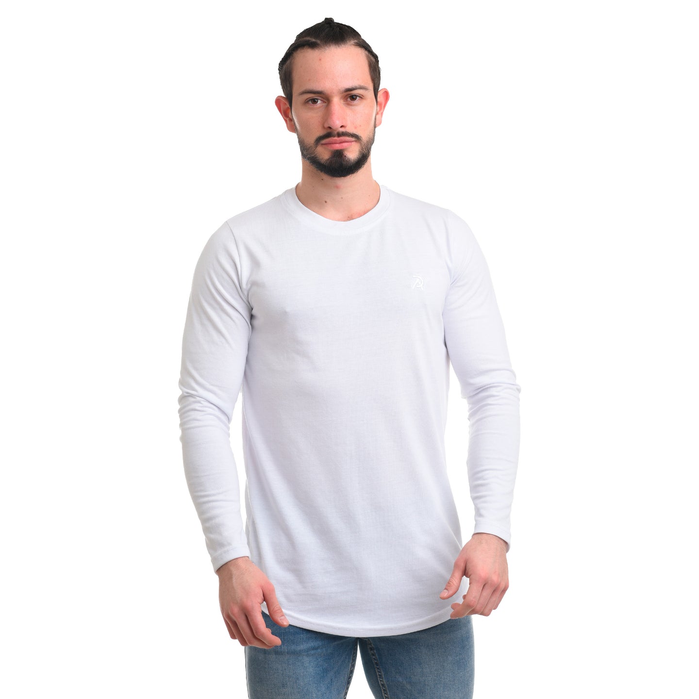 Polera Long Fit  aress  Manga larga