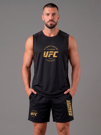 Polera Musculosa Dri-Fit Panal Black | UFC 1993