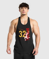 polera musculosa tirante aress 32 negro