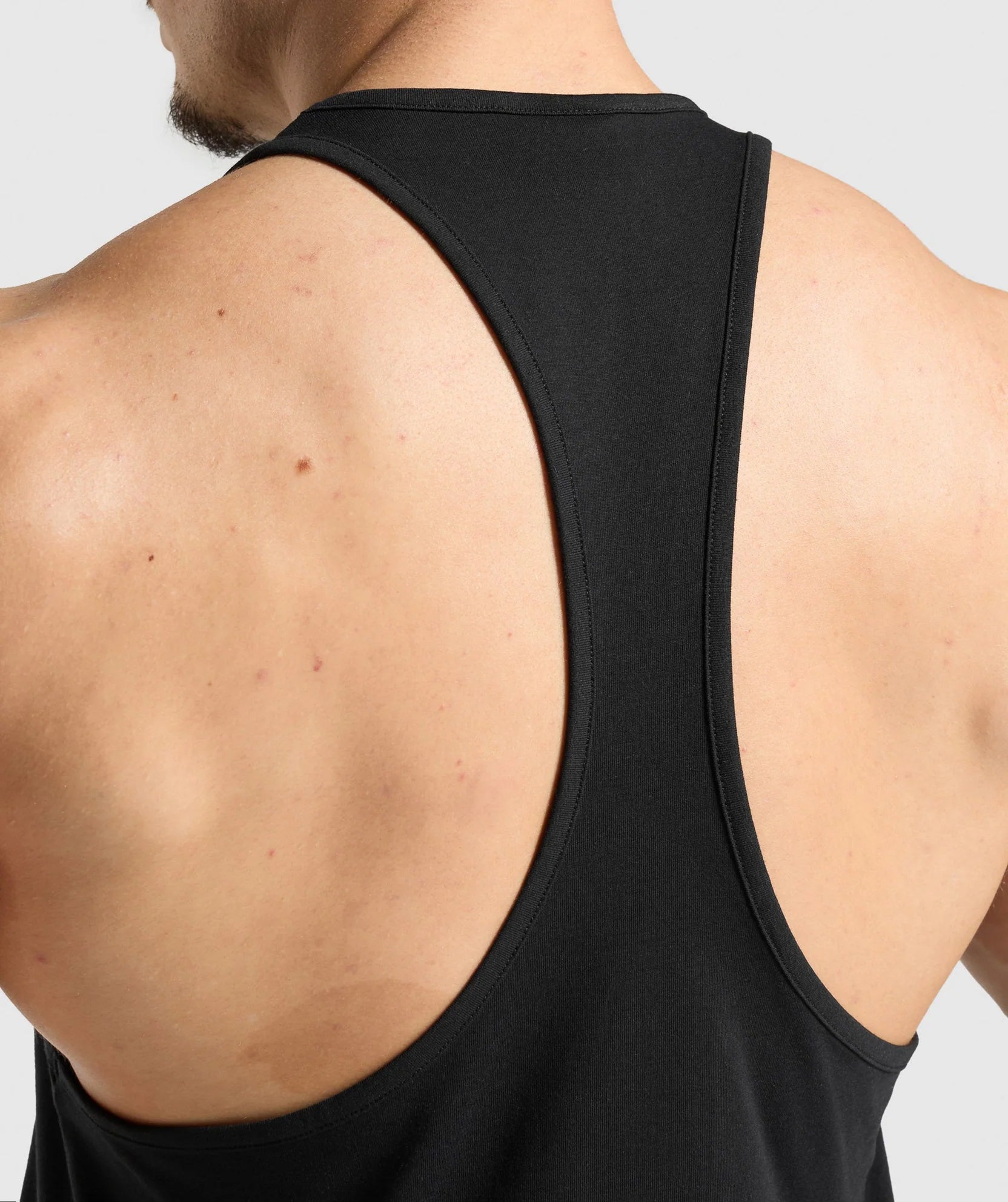 polera musculosa tirante aress 32 negro