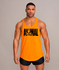 polera musculosa tirante animal amarillo