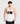 polera musculosa tirante animal blanco