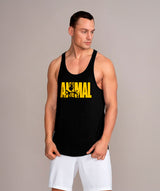 polera musculosa tirante animal negro