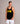 polera musculosa tirante animal negro