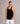 polera musculosa tirante faith negro