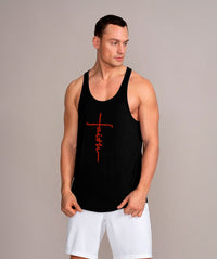 polera musculosa tirante faith negro