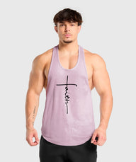 polera musculosa tirante faith palo rosa