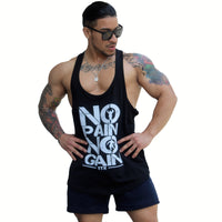 polera musculosa tirante nopain nogain negro